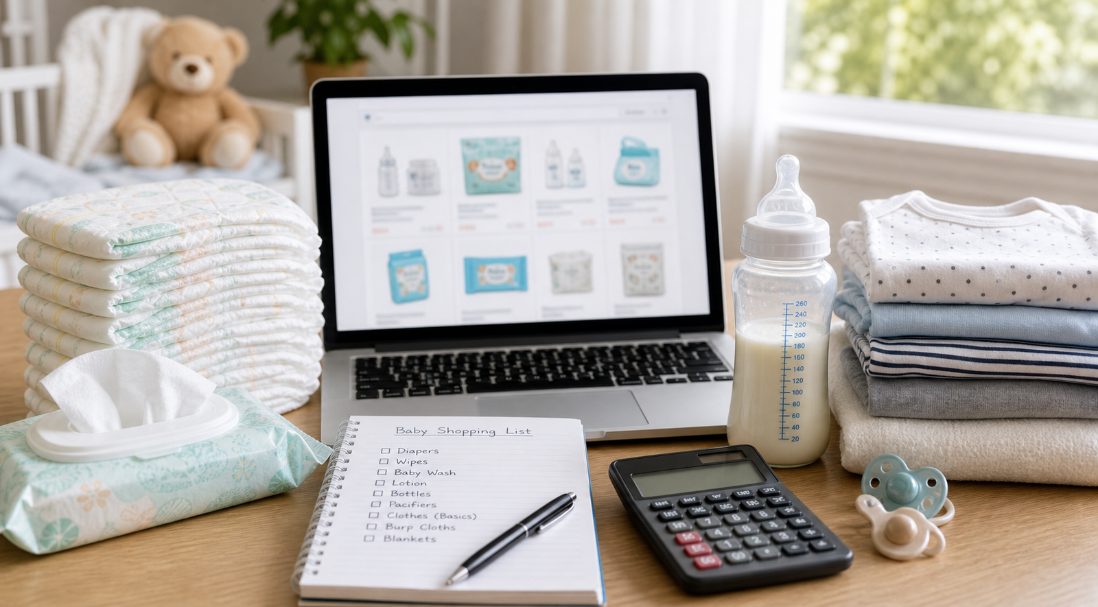 How to Save Money on Baby Products Online Without Overbuying