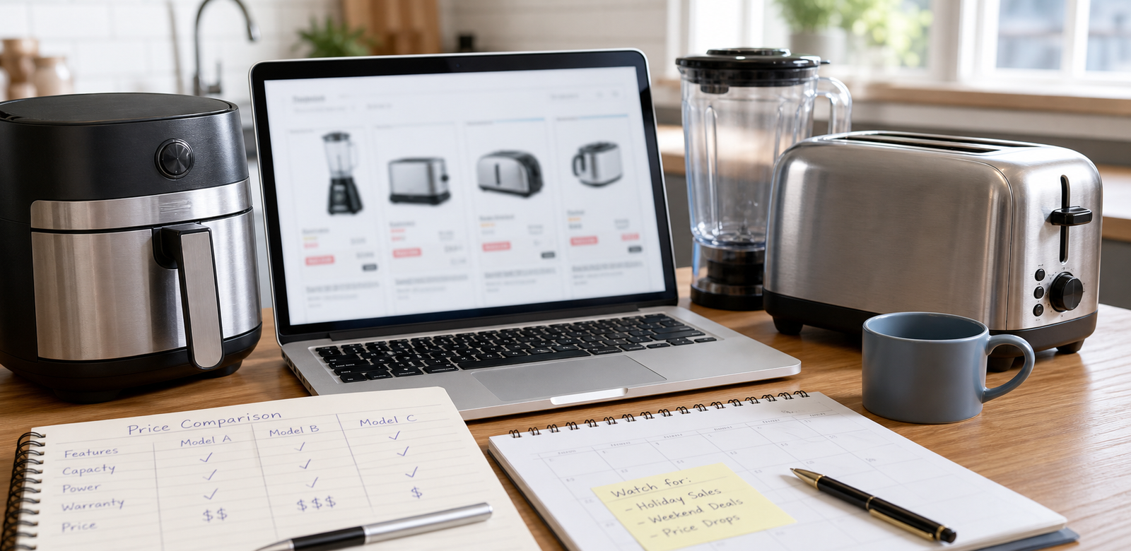When to Buy Small Kitchen Appliances Online for Better Deals